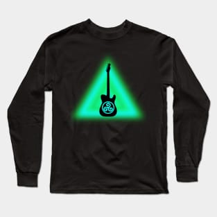 Celtic Guitar Long Sleeve T-Shirt